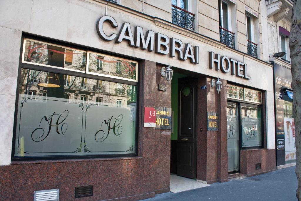 Hotel Cambrai Париж Екстериор снимка