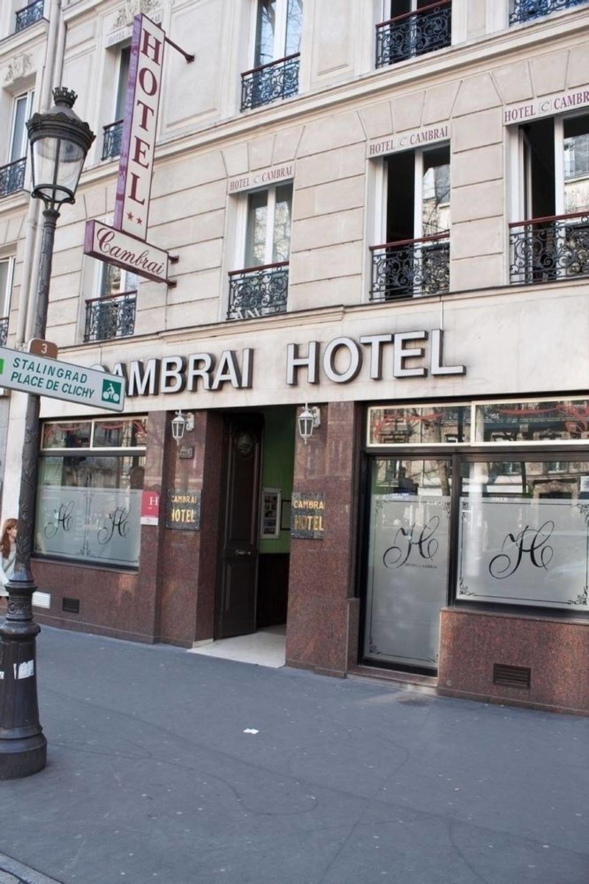 Hotel Cambrai Париж Екстериор снимка