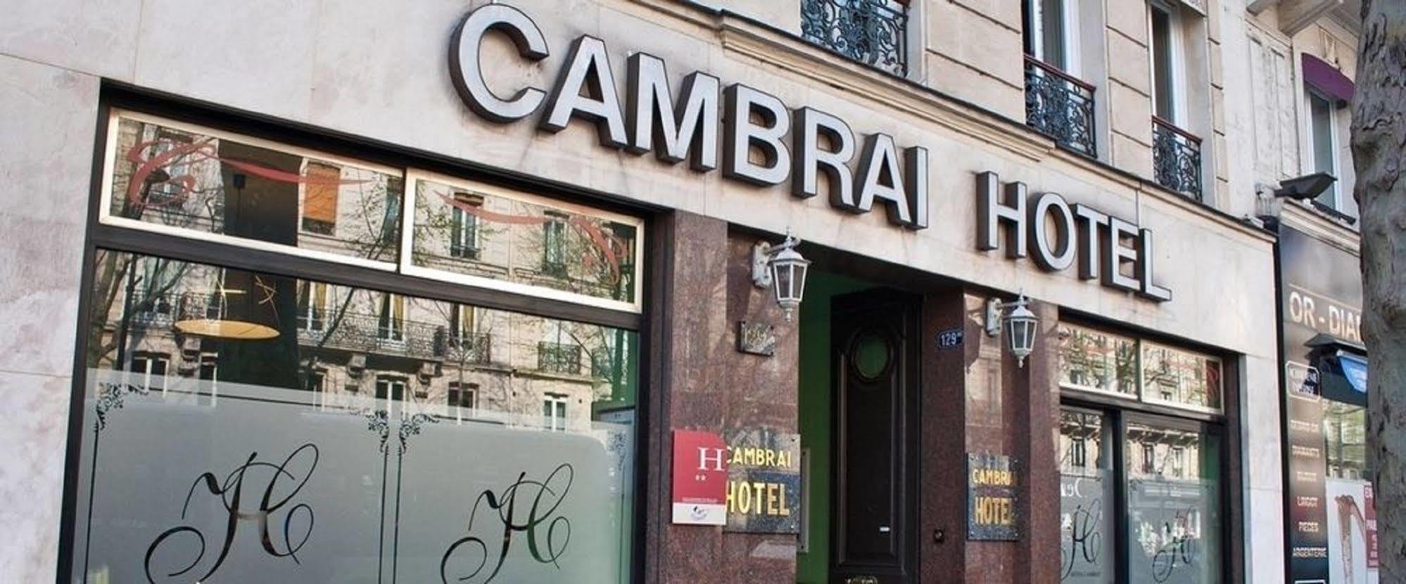 Hotel Cambrai Париж Екстериор снимка